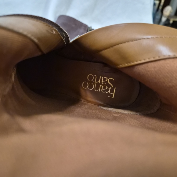 Franco Sarto Anberlin Brown Knee-High Women's Boots - Picture 13 of 14